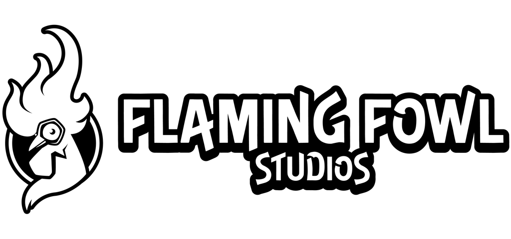 Logo for Flaming Fowl Studios
